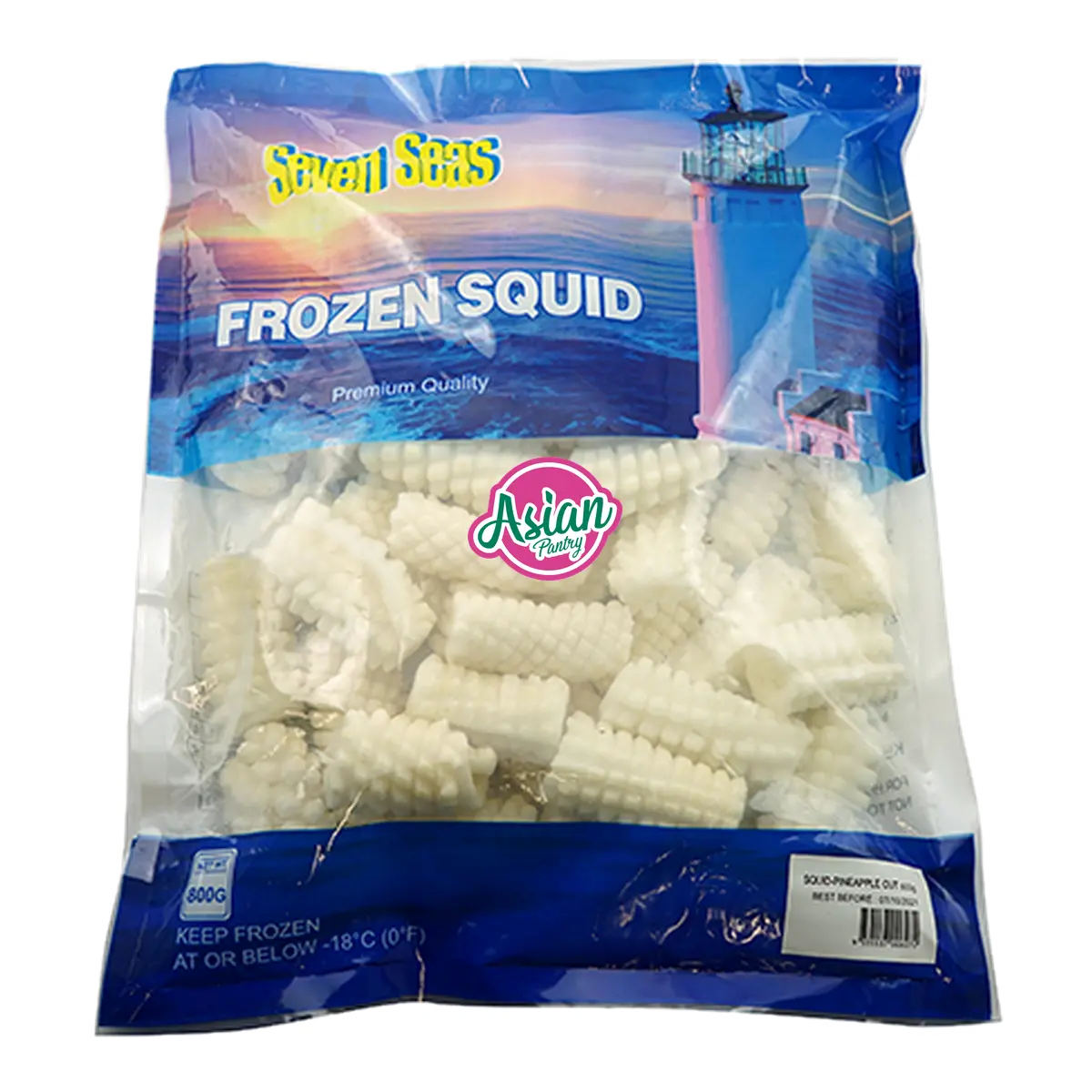 Steven Seas Frozen Pineapple Squid SS 800g