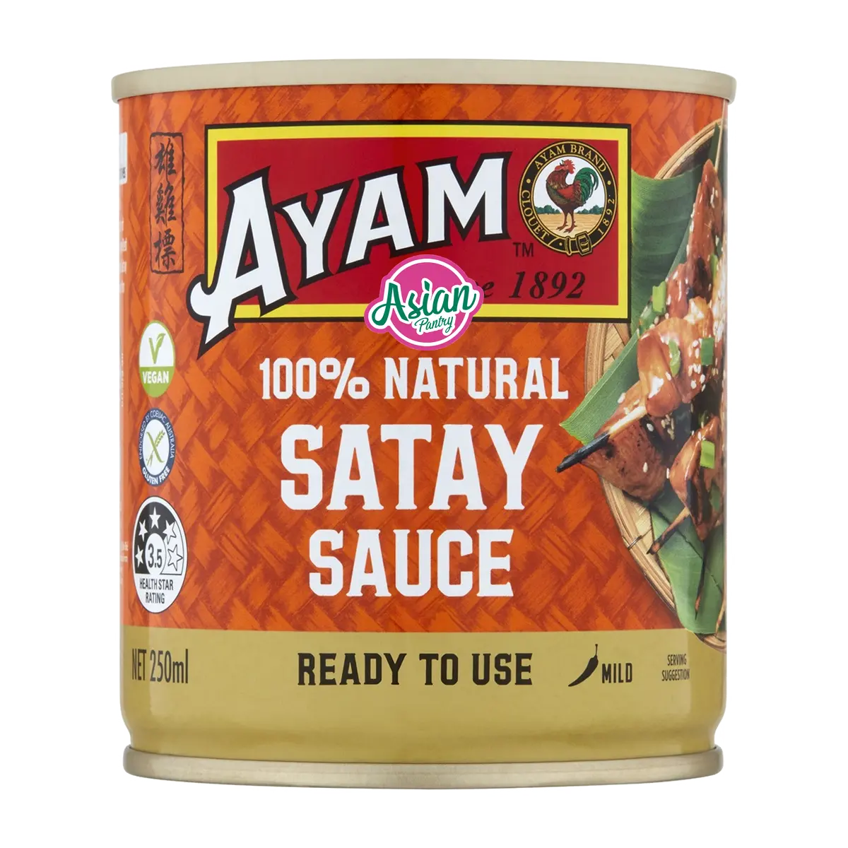 Ayam Satay Sauce Mild 250ml