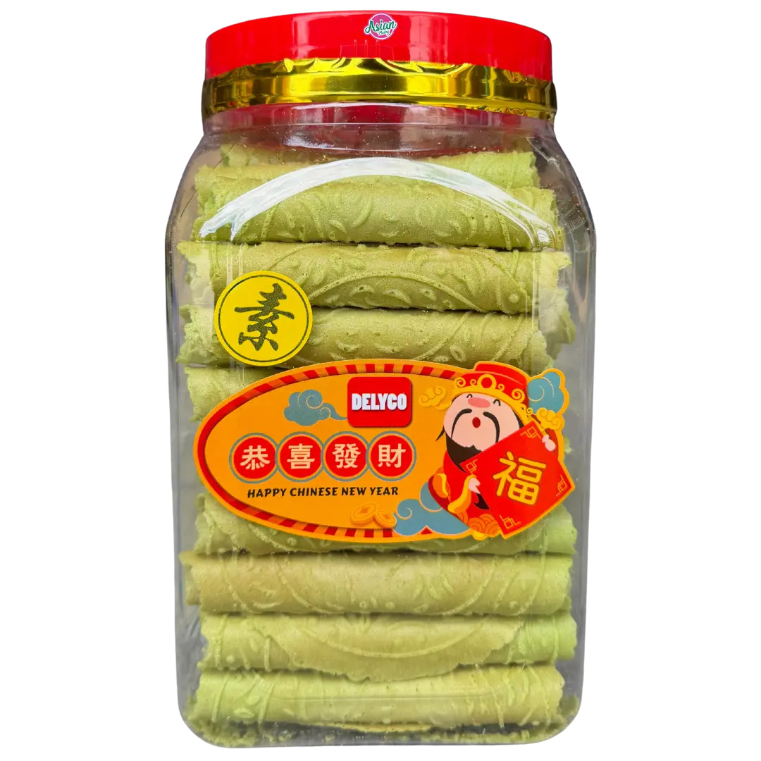 Delyco Vegetarian Pandan Roll 380g