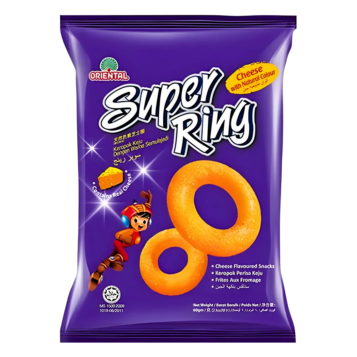 Snek Keju Cincin Super Oriental 60g