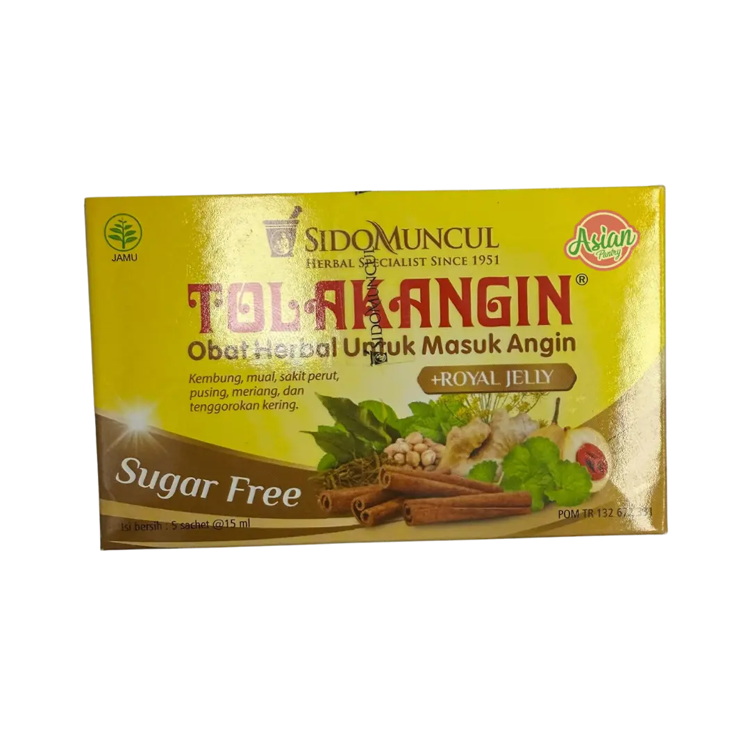Sido Muncul Tolak Angin Sugar Free ( 5 sachets * 15ml)