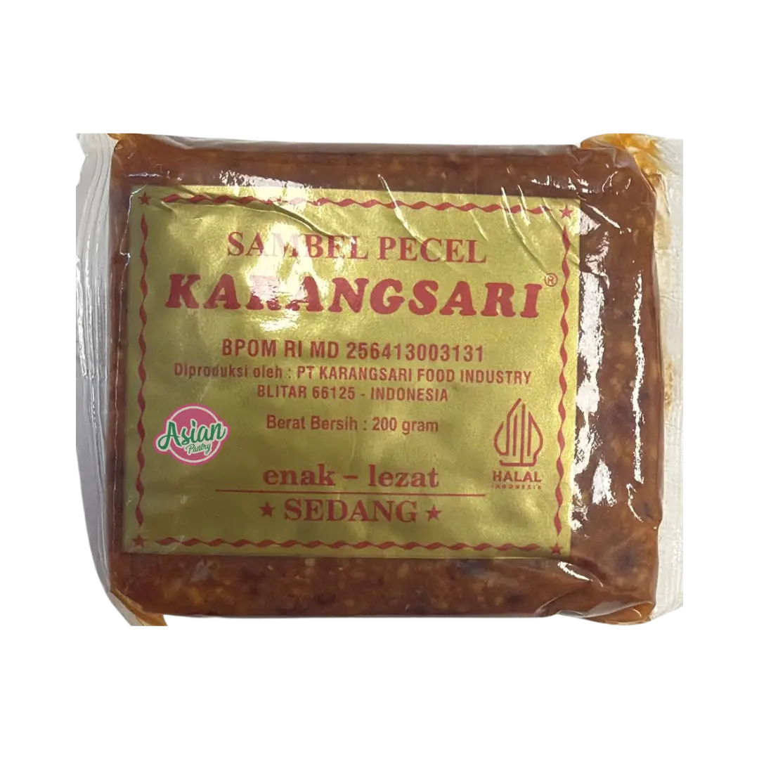 Karangsari Peanut Sauce Dressing Mix - Bumbu Pecel (Medium) 200g