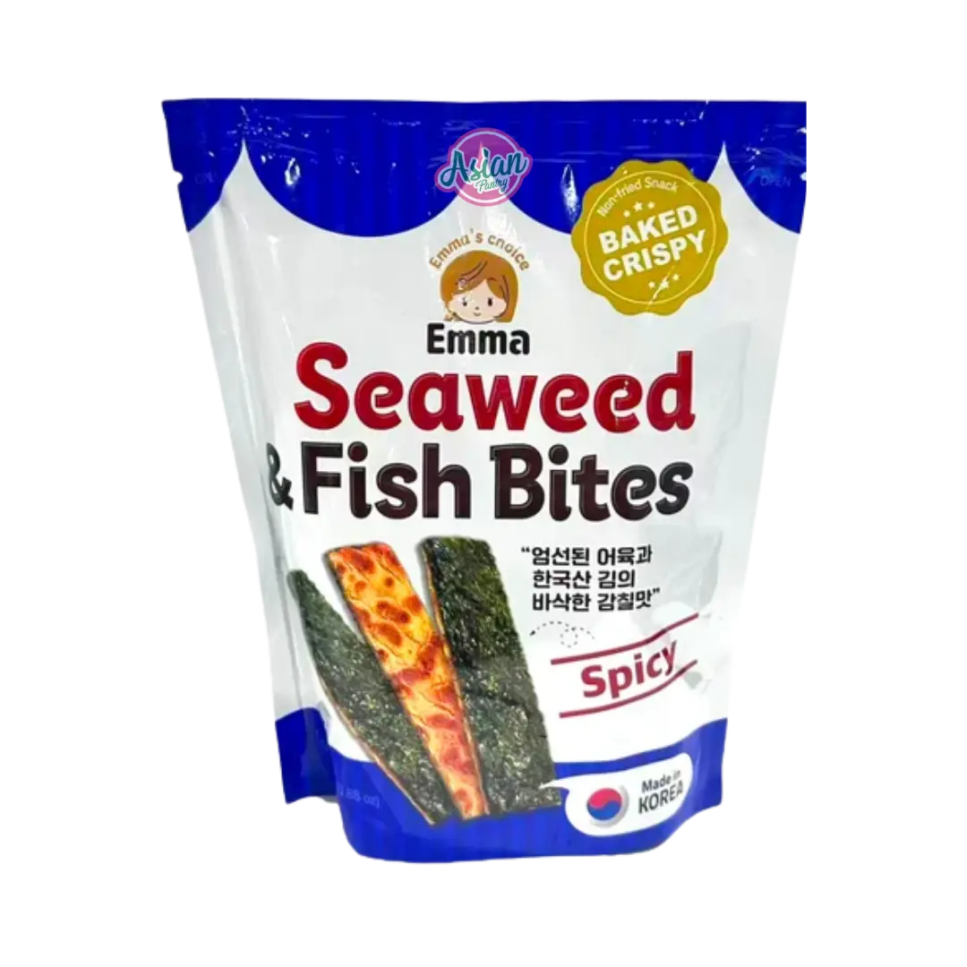 Emma Seaweed & Fish Bites Oven-baked Spicy 25g