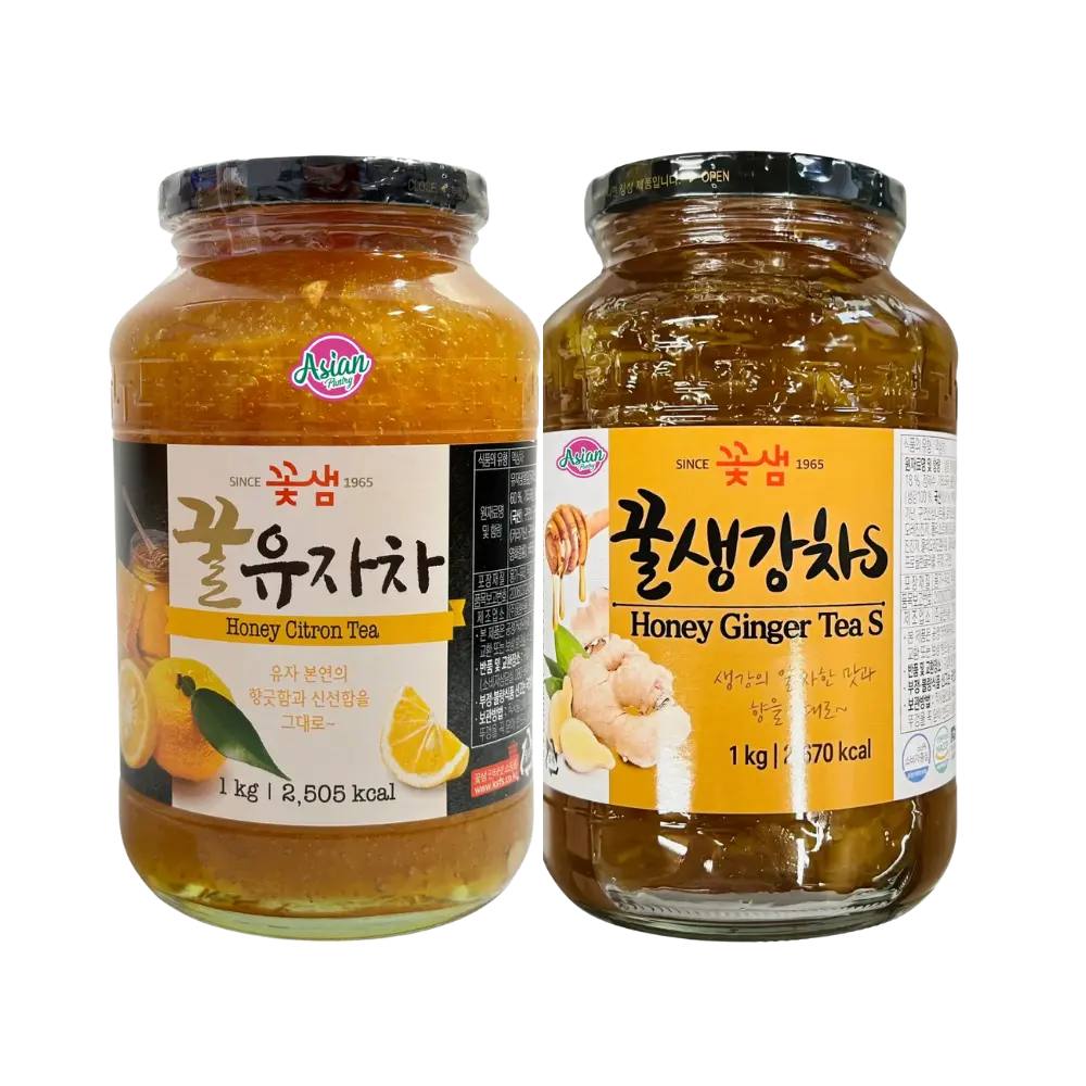 Kotsam Honey Tea Duo – Yuzu & Ginger 🍋🫚