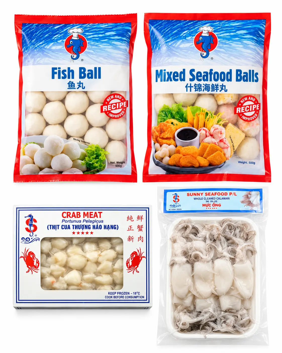 Frozen Seafood Freezer Favourites