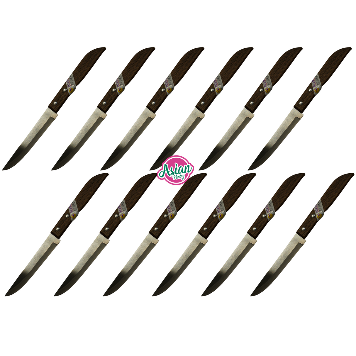 Kiwi Brand Kitchen Knife Wooden Handle #501