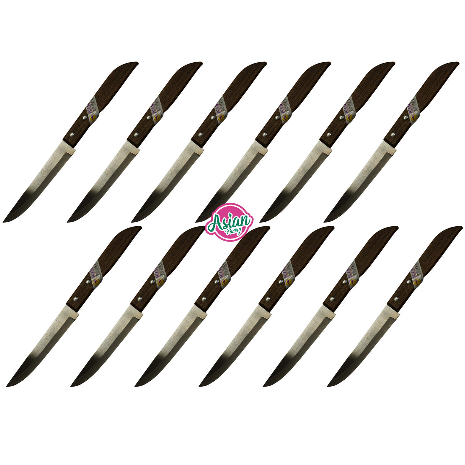 Kiwi Brand Kitchen Knife Wooden Handle #501