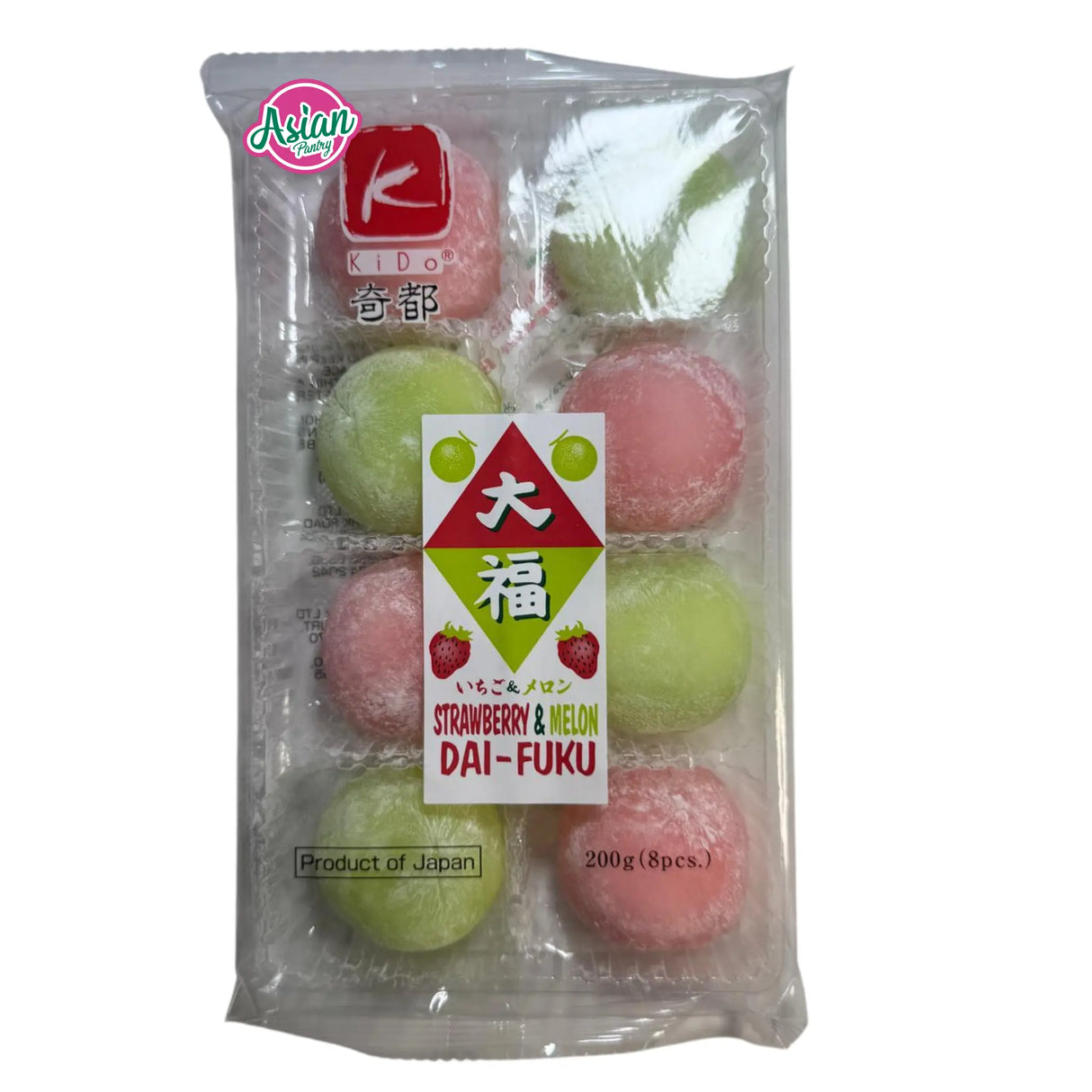 Kido Mix Strawberry/Melon Daifuku 200g