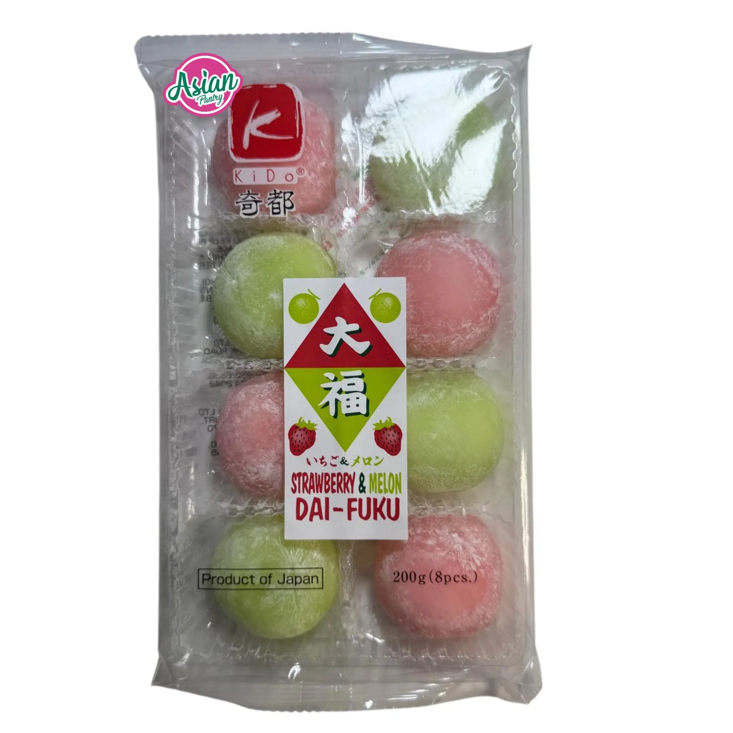 Kido Mix Strawberry/Melon Daifuku 200g