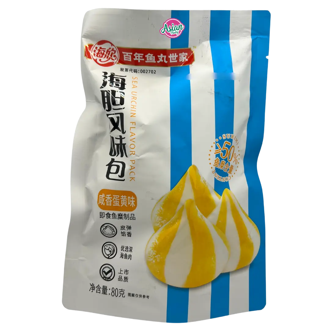 Haixin Sea Urchin Flavour Pack (Salted Egg Yolk Flavour) 80g