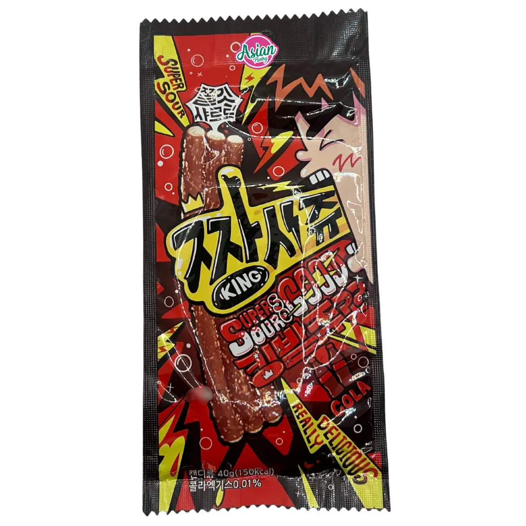 Ozzy Super Sour Strip Jelly - Cola 40g