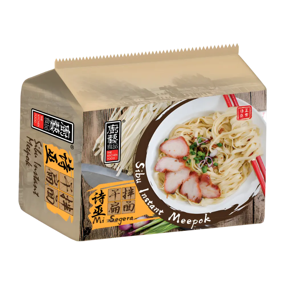 The Kitchen Food Sibu Instant Meepok Original (5 pek) 550g