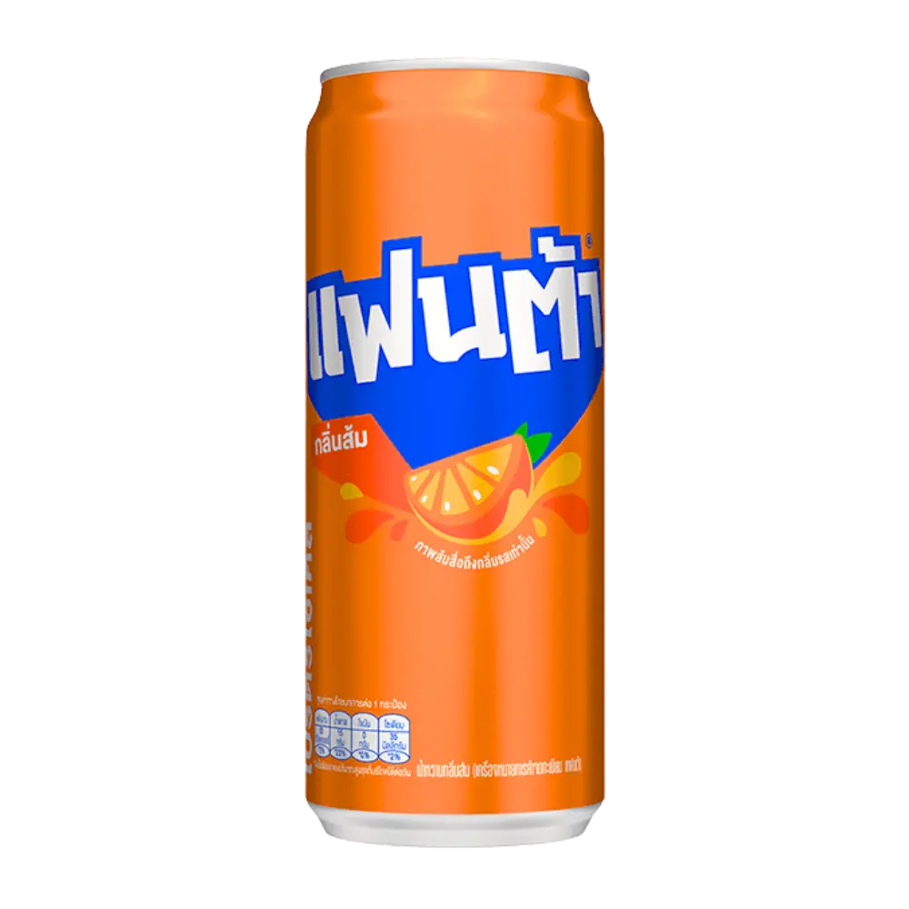 Fanta Orange Flavour (Thai) 325ml