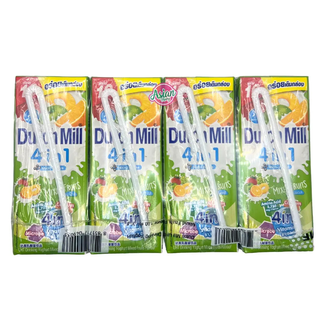 Dutch Mill Mixed Fruit Yoghurt Drink 4 Pack 720ml