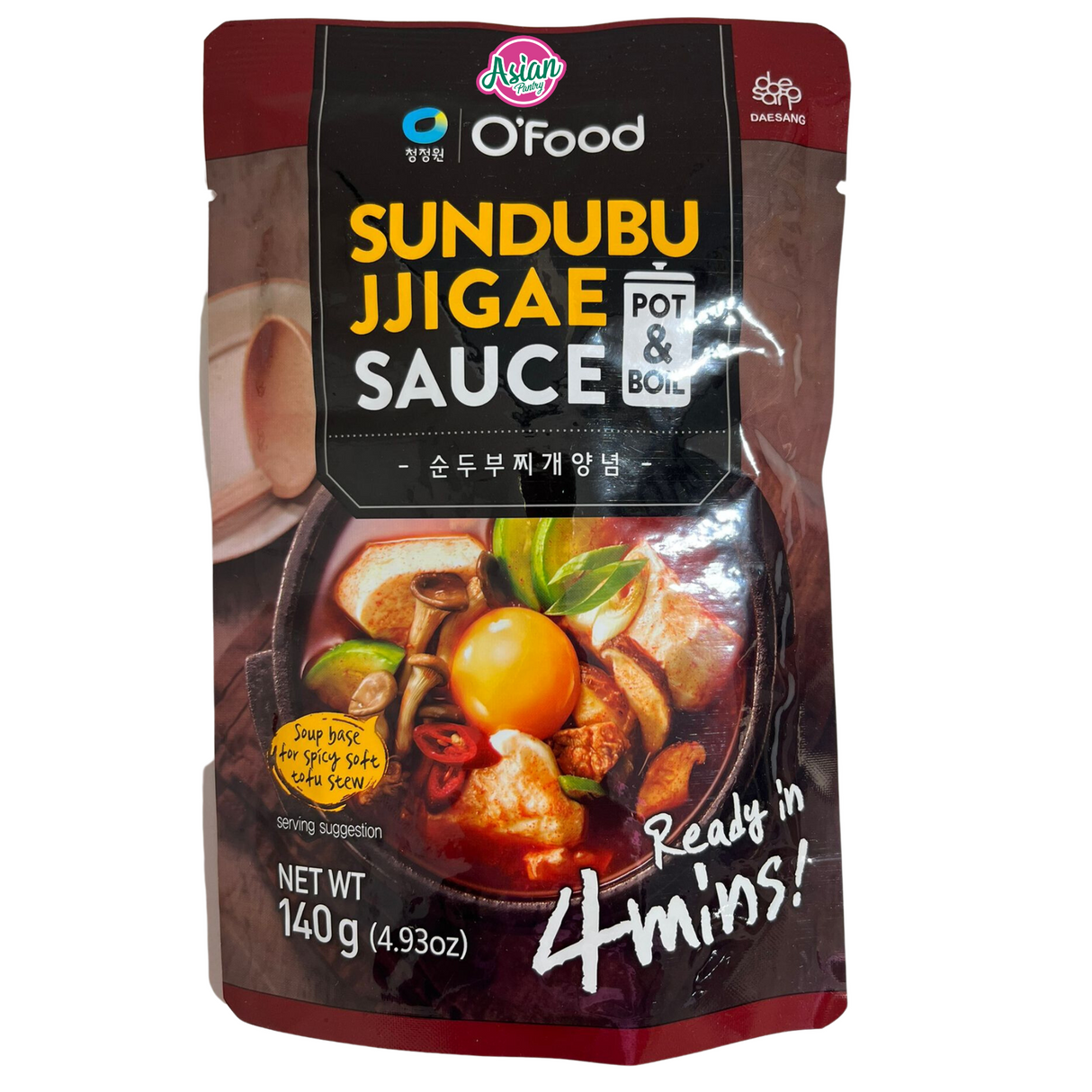 Chung Jung Wong O'Food Sundubu Jjigae 140g