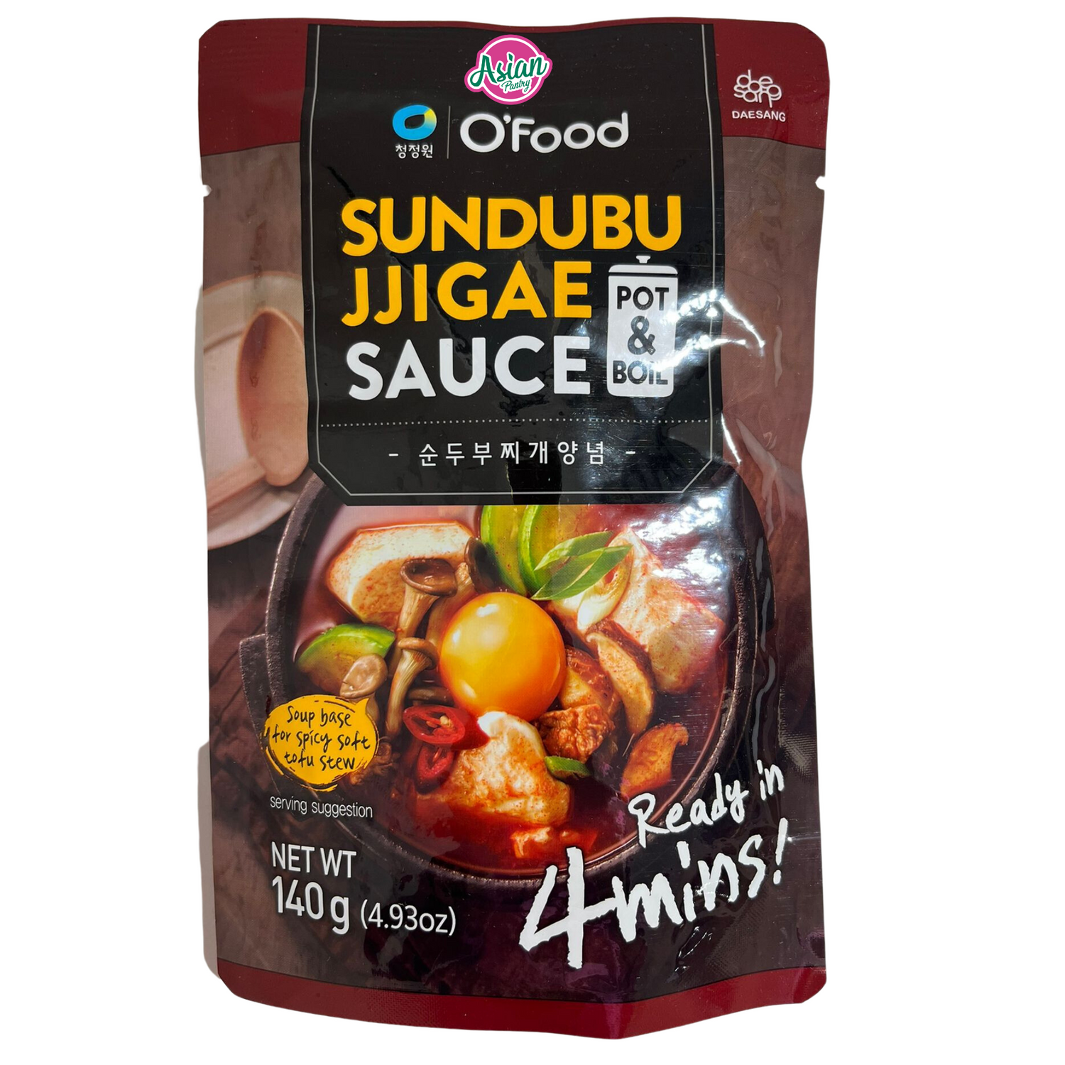 Chung Jung Wong O'Food Sundubu Jjigae 140g