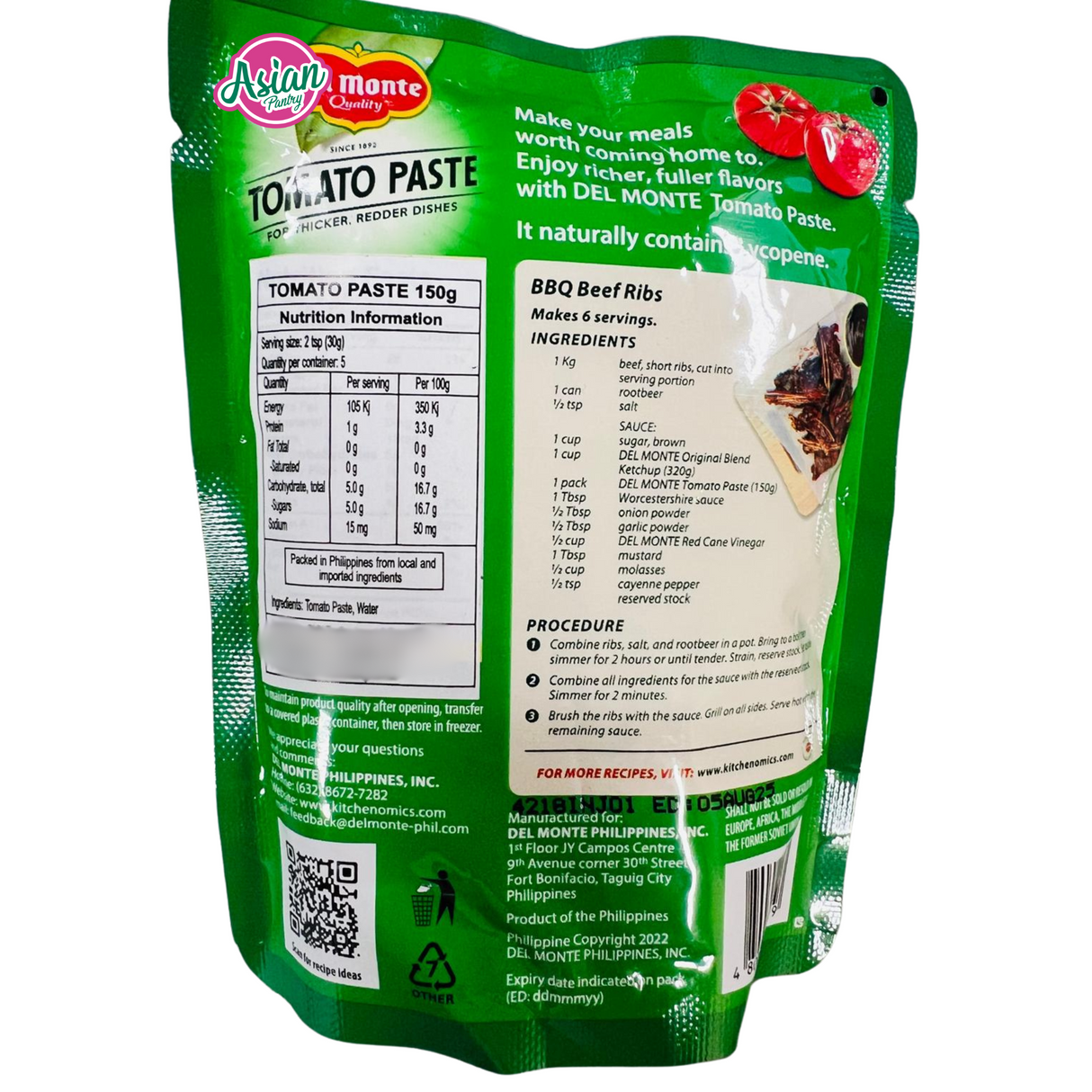 Pes Tomato Delmonte 150g