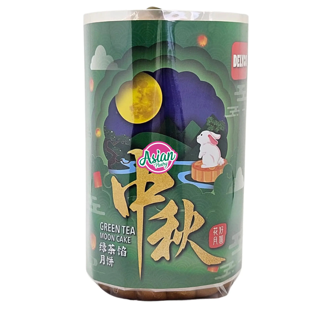 Delyco Green Tea Mooncake 480g