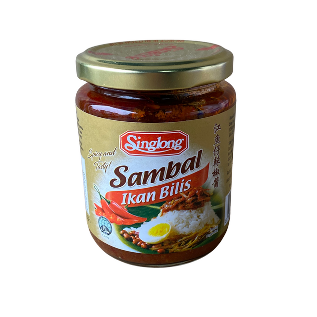 Singlong Sambal Ikan Bilis 230g Front