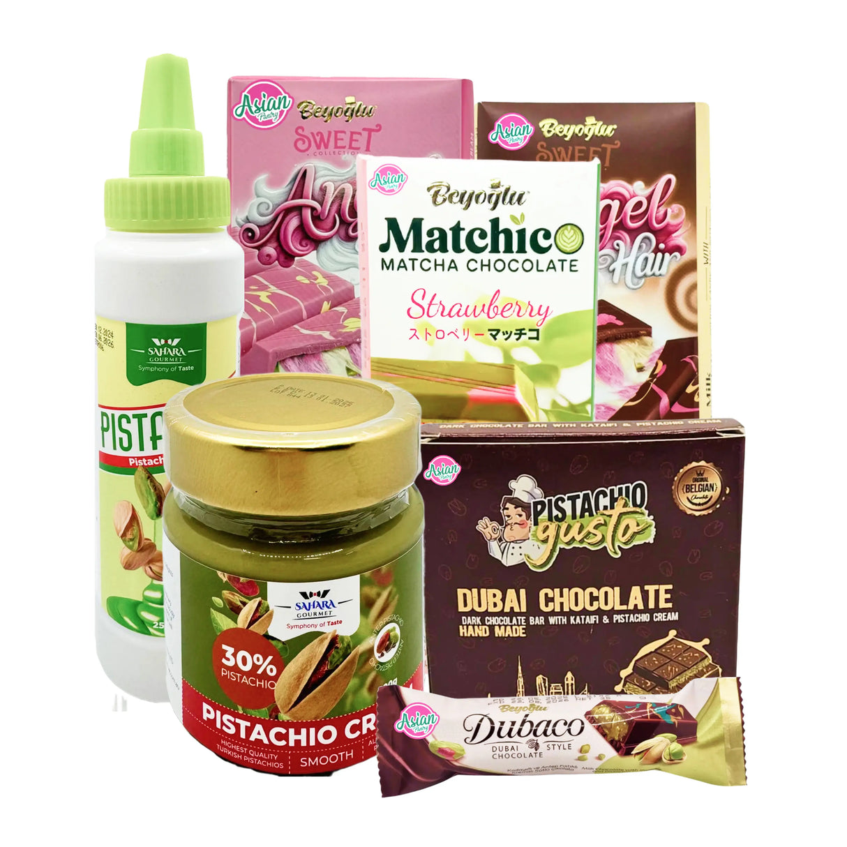 Asian Pantry Pistachio Chocolate Bundle