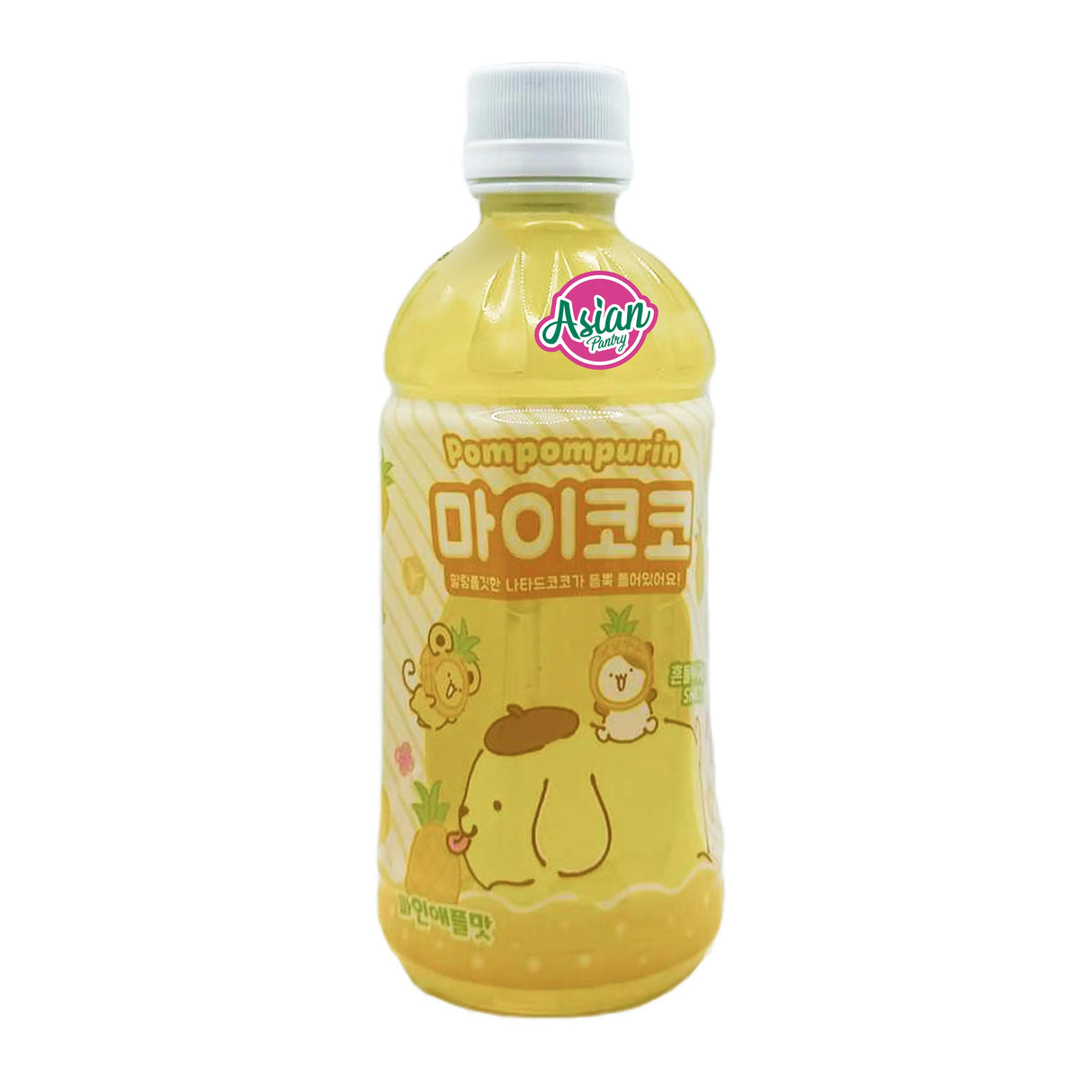 MyCoco Pompompurin Drink - Pineapple Flavour 340ml