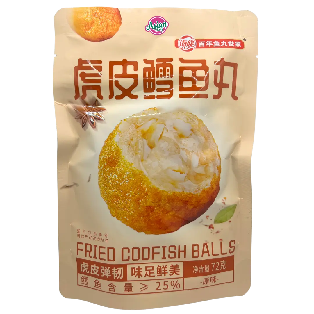 Haixin Fried Codfish Balls (Original Flavour) 72g