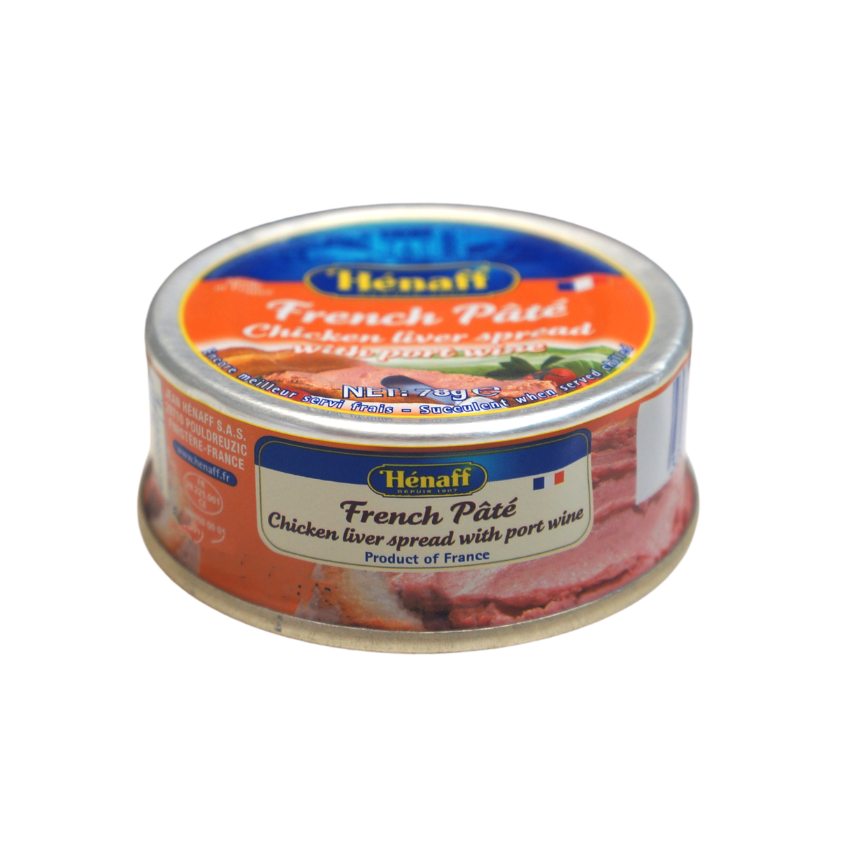 Henaff Chicken Pate with Port Wine 78g Front
