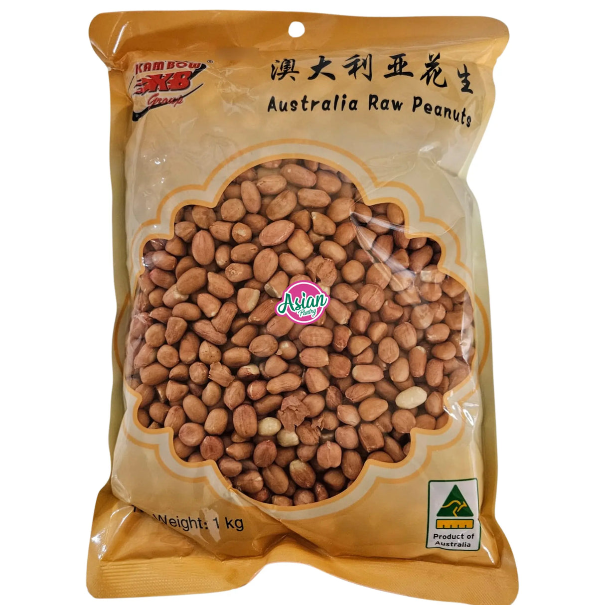 Kambow Raw Peanut with Skin 1kg