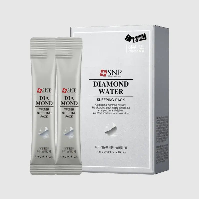 SNP Diamond Water Sleeping Pack (20 Pc) 80ml