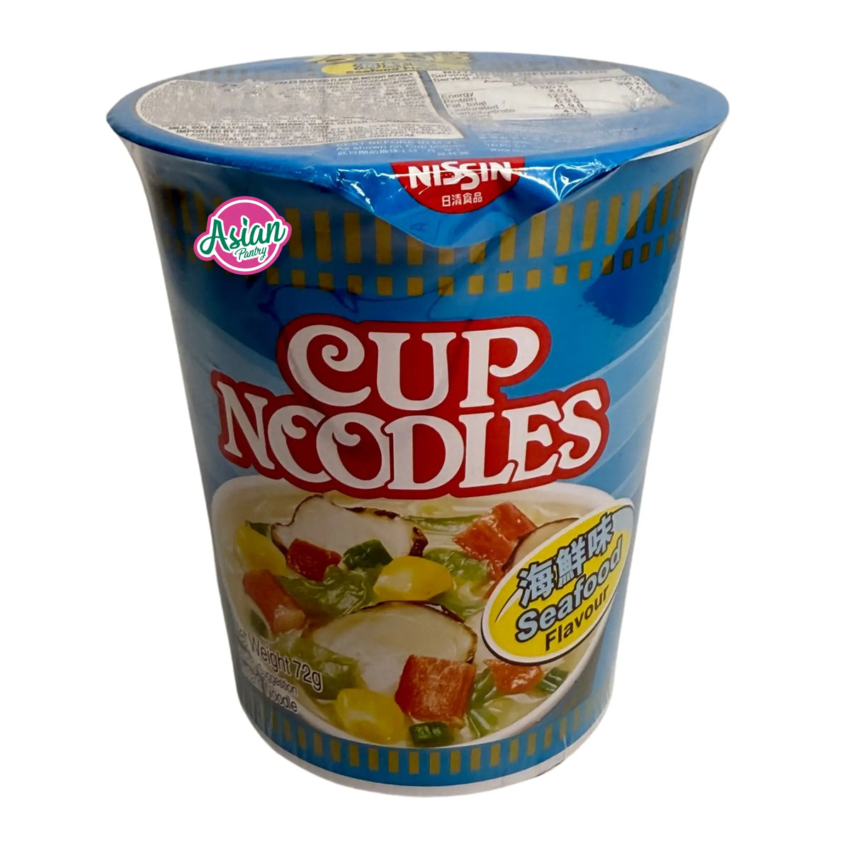 Nissin Cup Noodle Seafood Flavour 72g