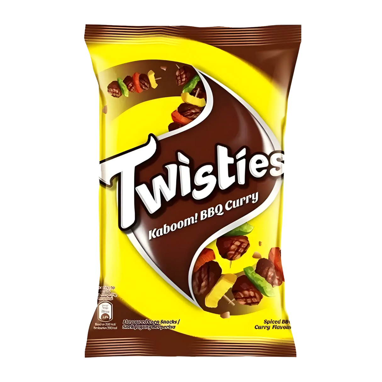 Twisties BBQ Curry Flavour 140g