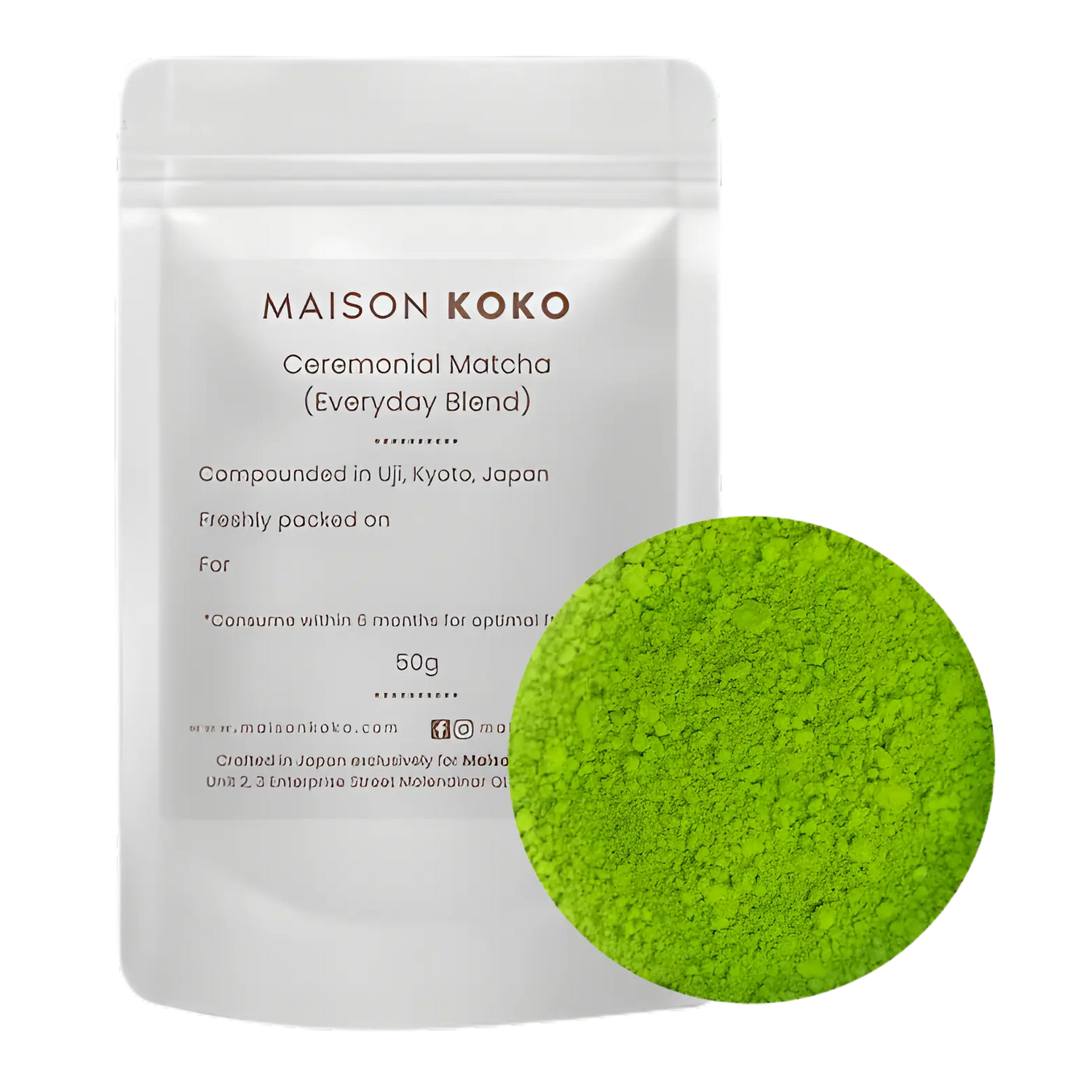 Maison Koko Ceremonial Matcha (Everyday Blend) 50g