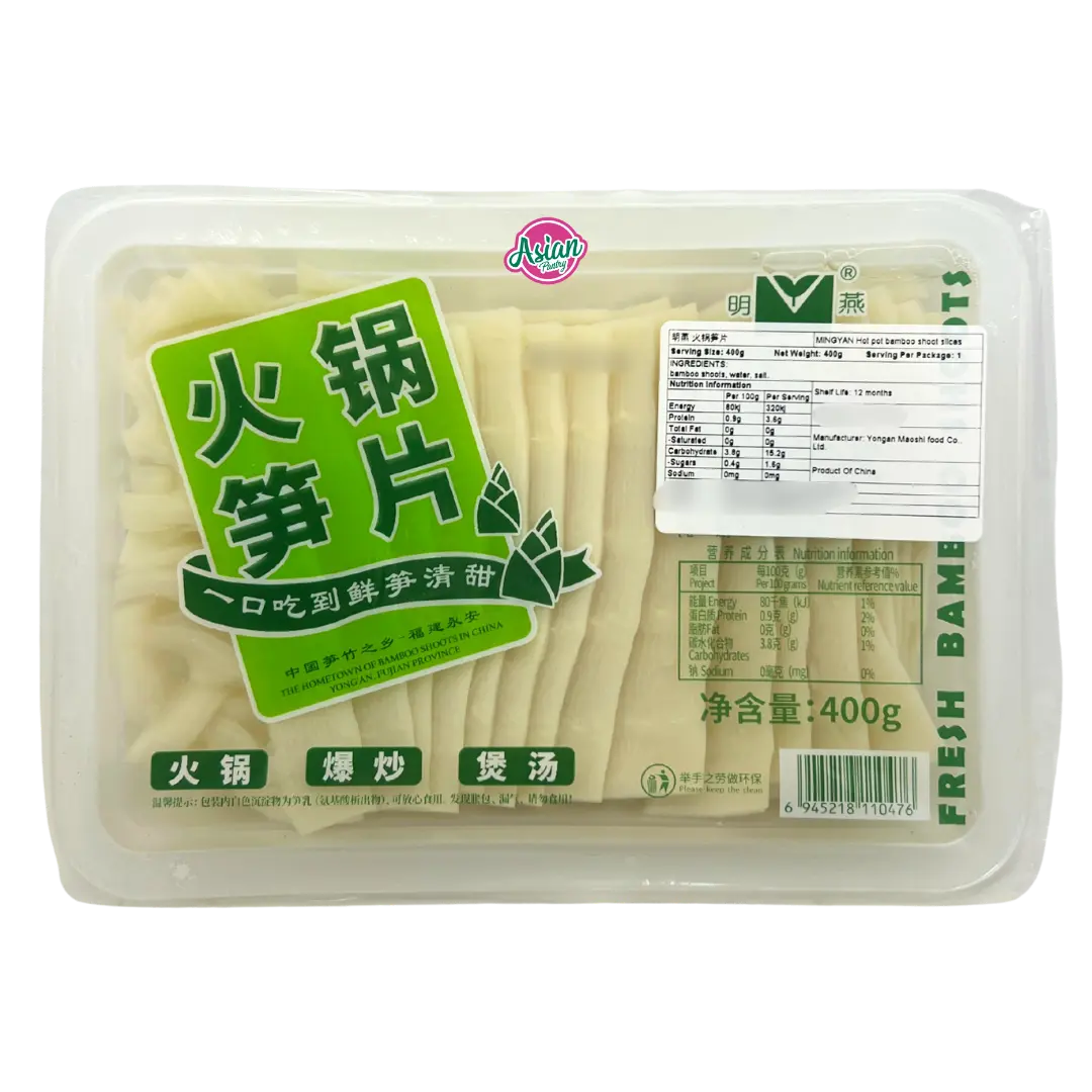 Mingyan Hot Pot Bamboo Shoot Slices 400g