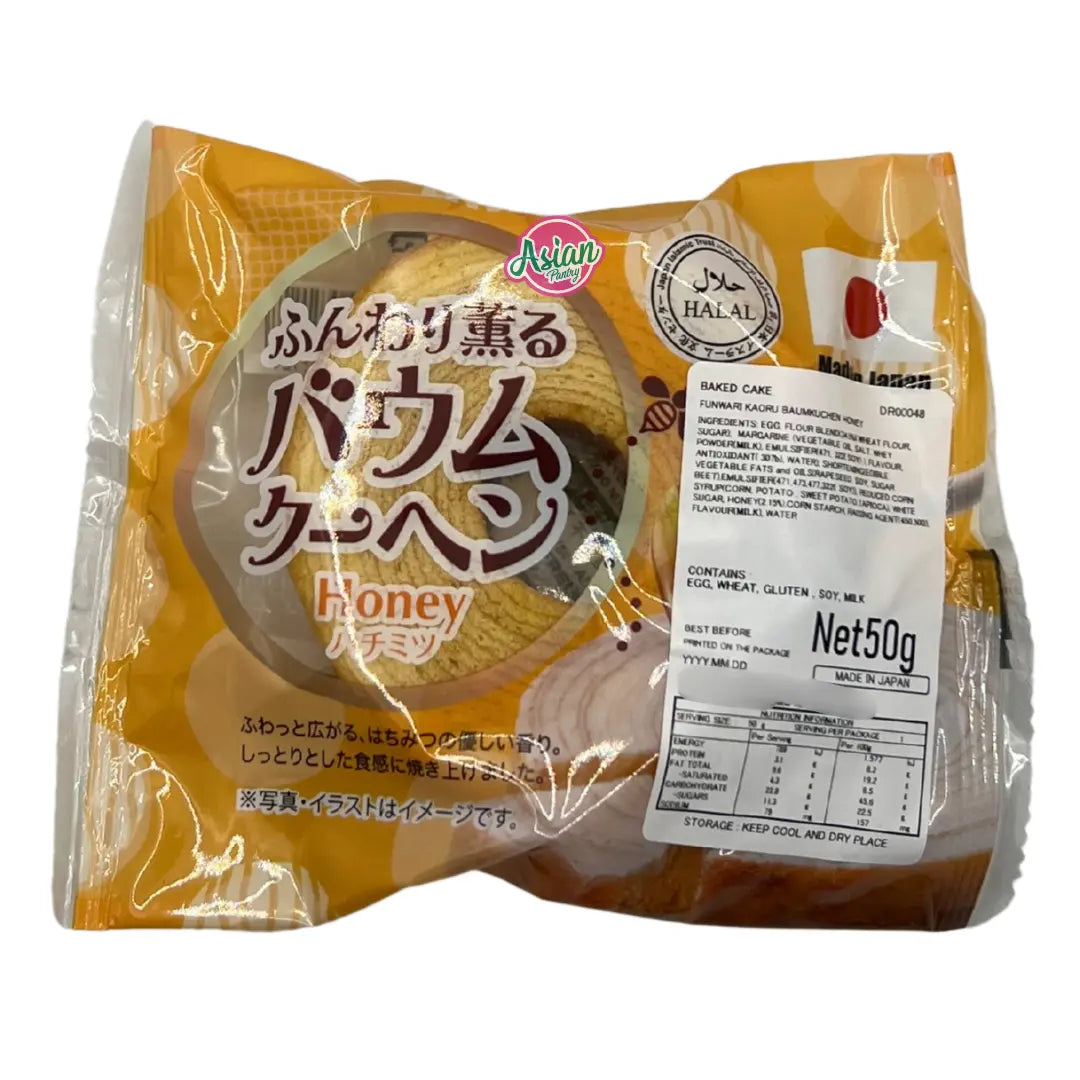 Funwari Baumkuchen Honey 50g