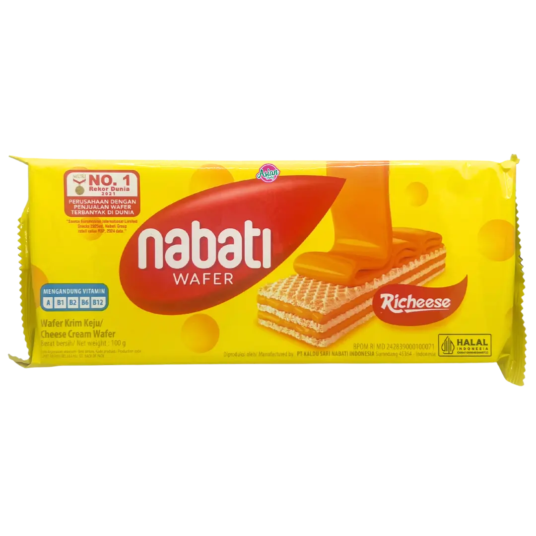 Richeese Nabati Wafer Cheese 100g
