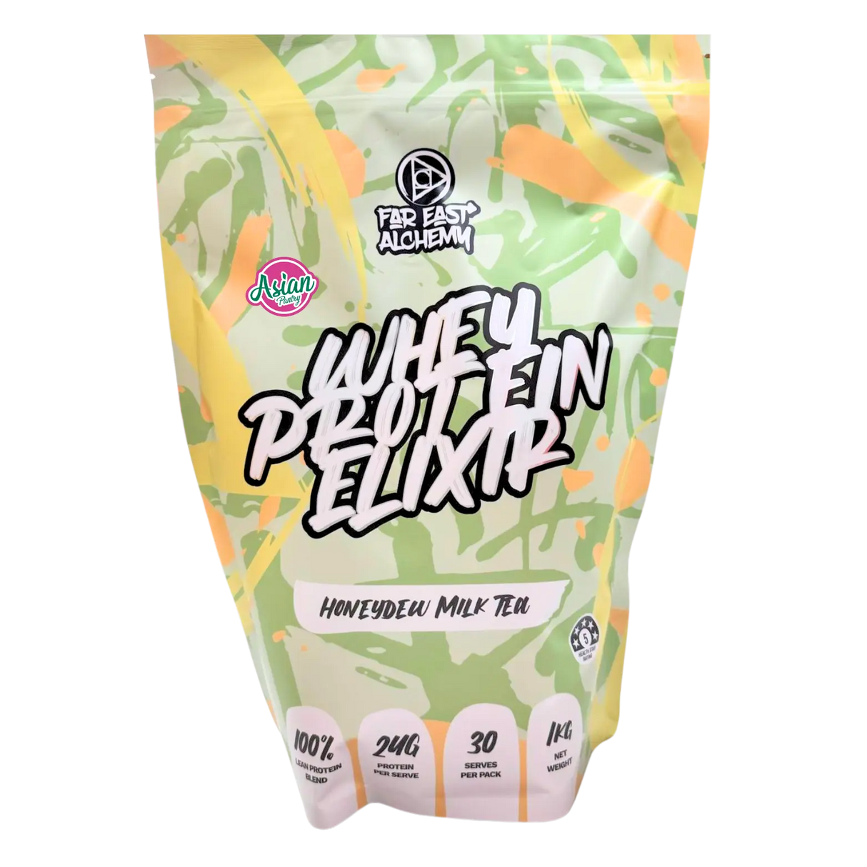 Far East Alchemy Whey Protein Elixir Honeydew Milk Tea 1kg