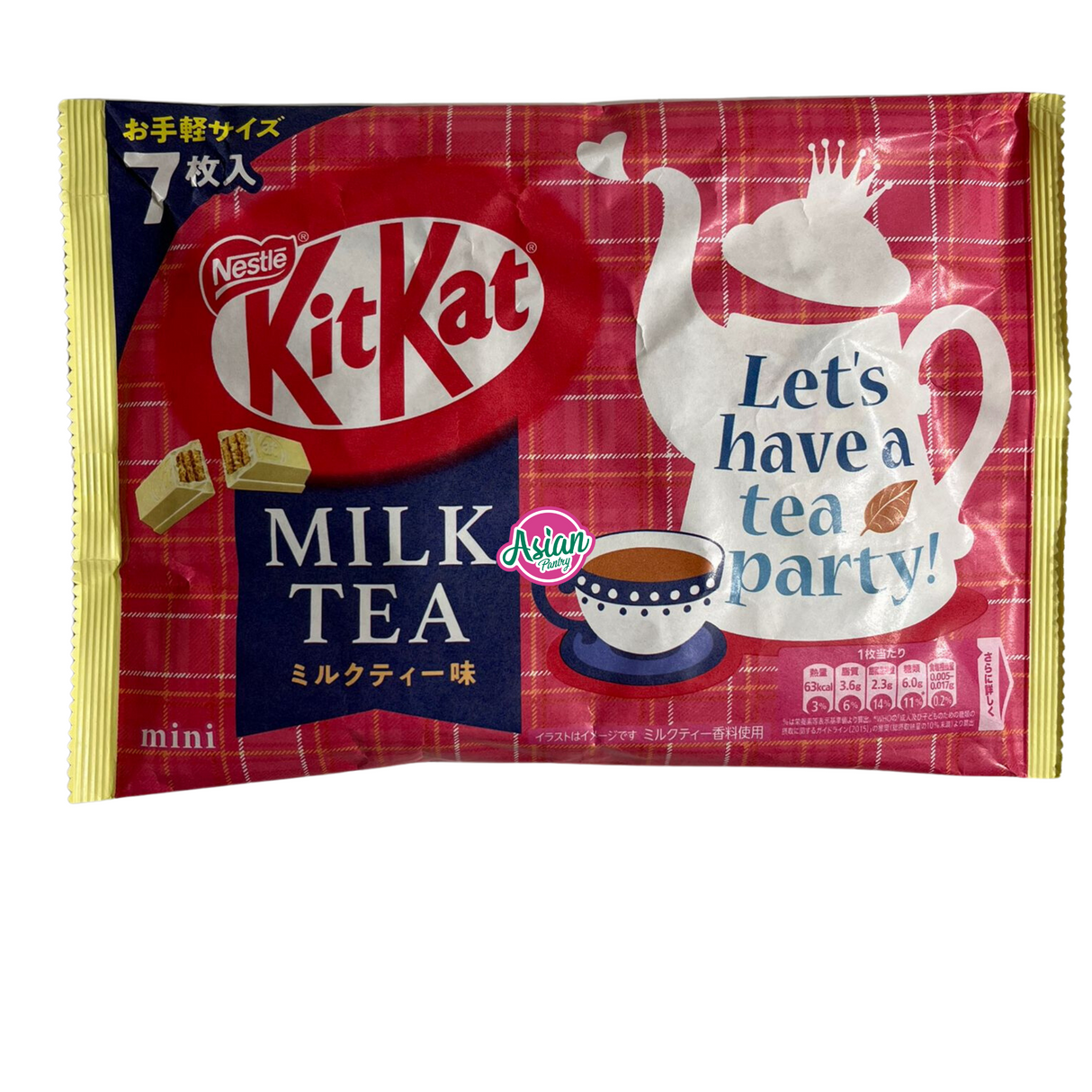 Nestle KitKat Mini Wafer Milk Tea 7pcs 81g