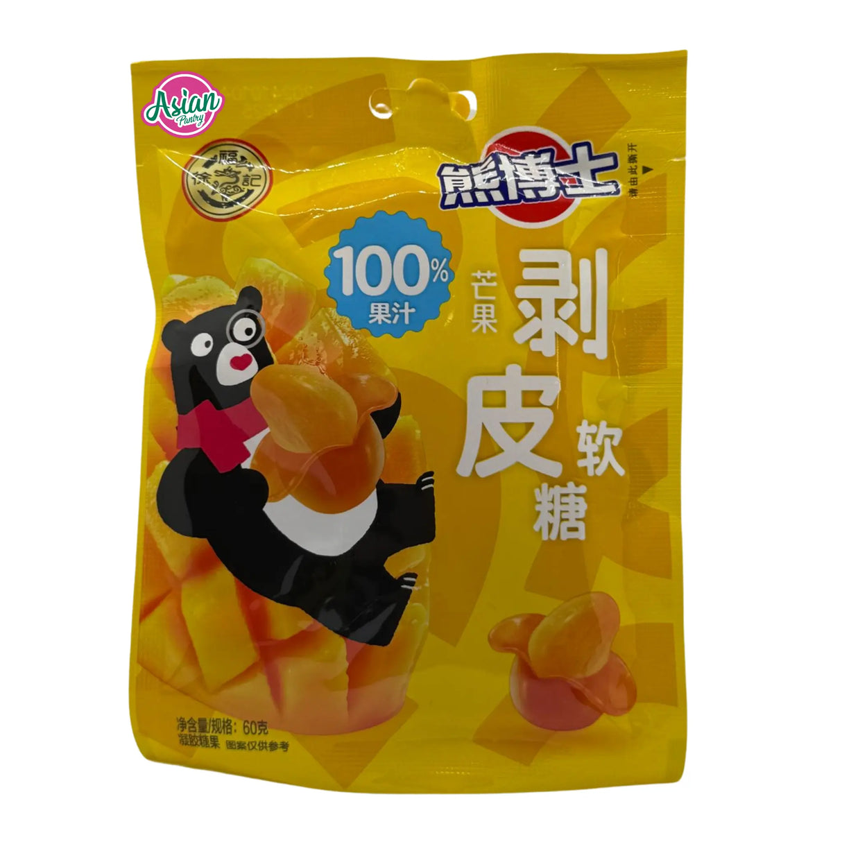 Dr. Bear Fruit Jelly Mango Flavour 60g