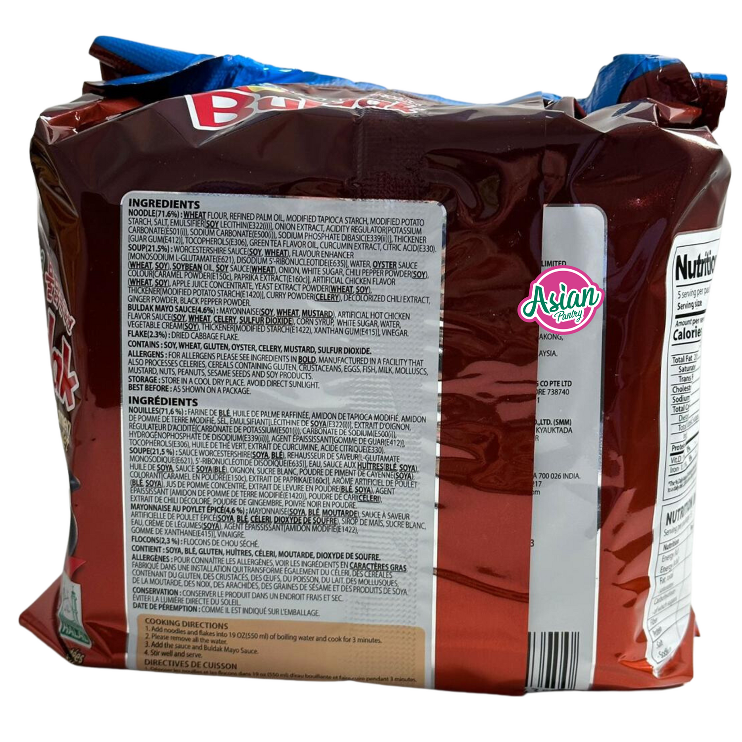 Samyang Buldak Yakisoba Hot Chicken Flavor Ramen 700g