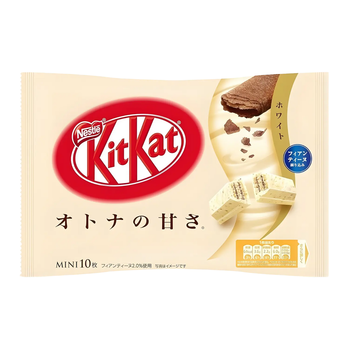 Nestle Kit Kat Mini Coklat Putih (10pc) 116g