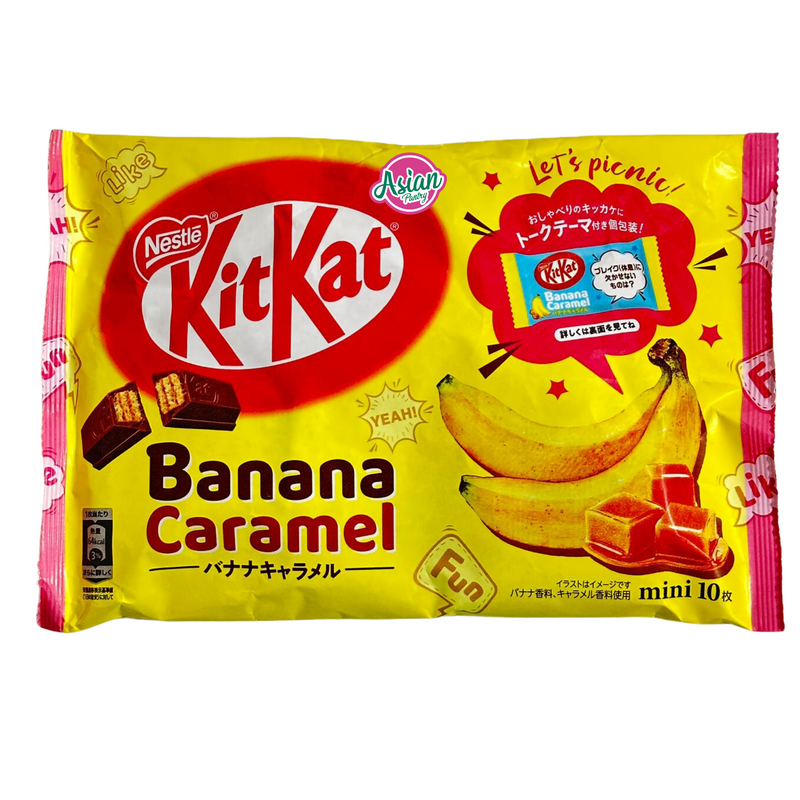 Nestle Kit Kat Mini Banana Caramel 10pcs 126g