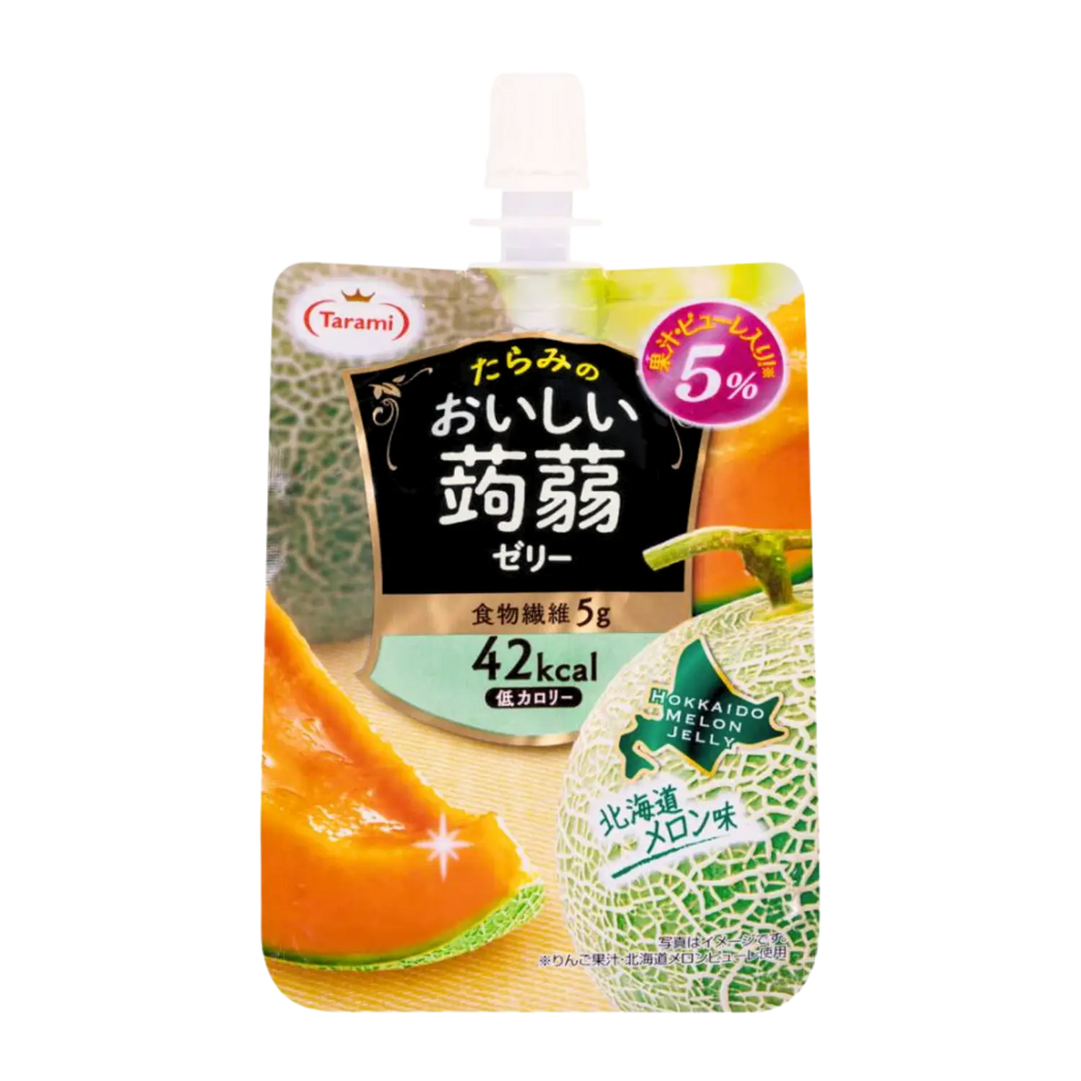 Tarami Konjac Jelly Hokkaido Melon (Pouch) 150g