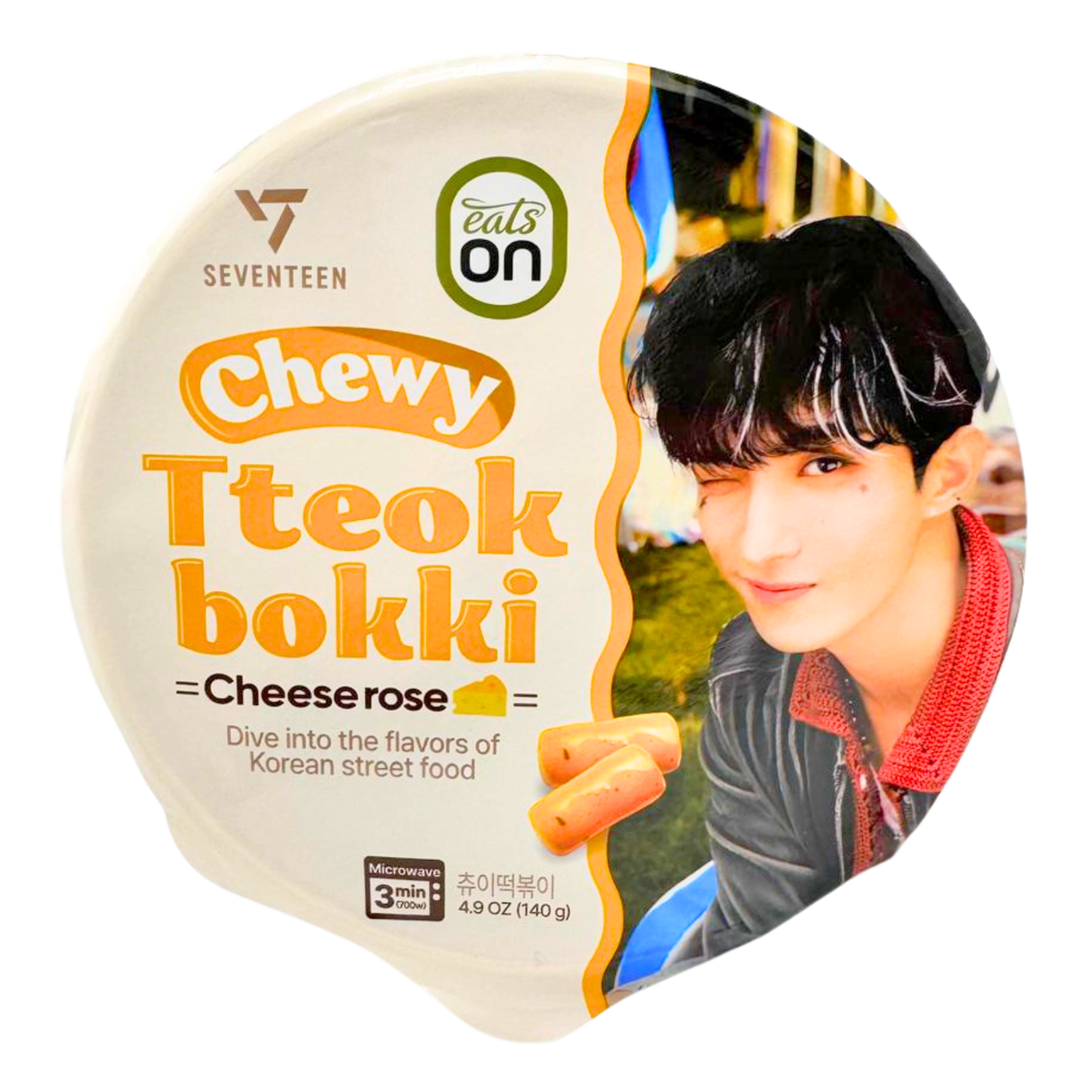 HY SEVENTEEN Chewy Tteokbokki Rose Cheese (Random Member) 140g
