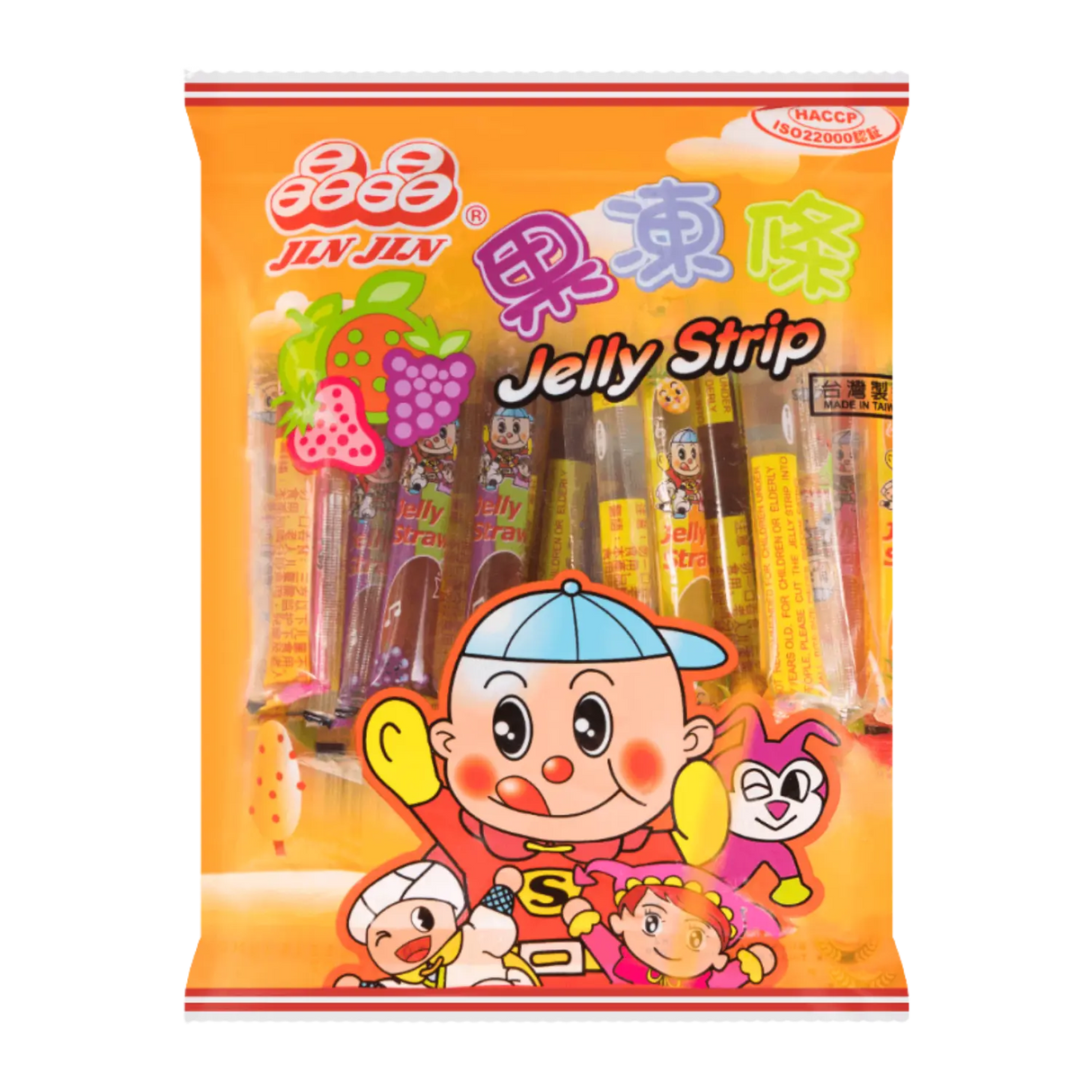 金金什锦果冻条 470g