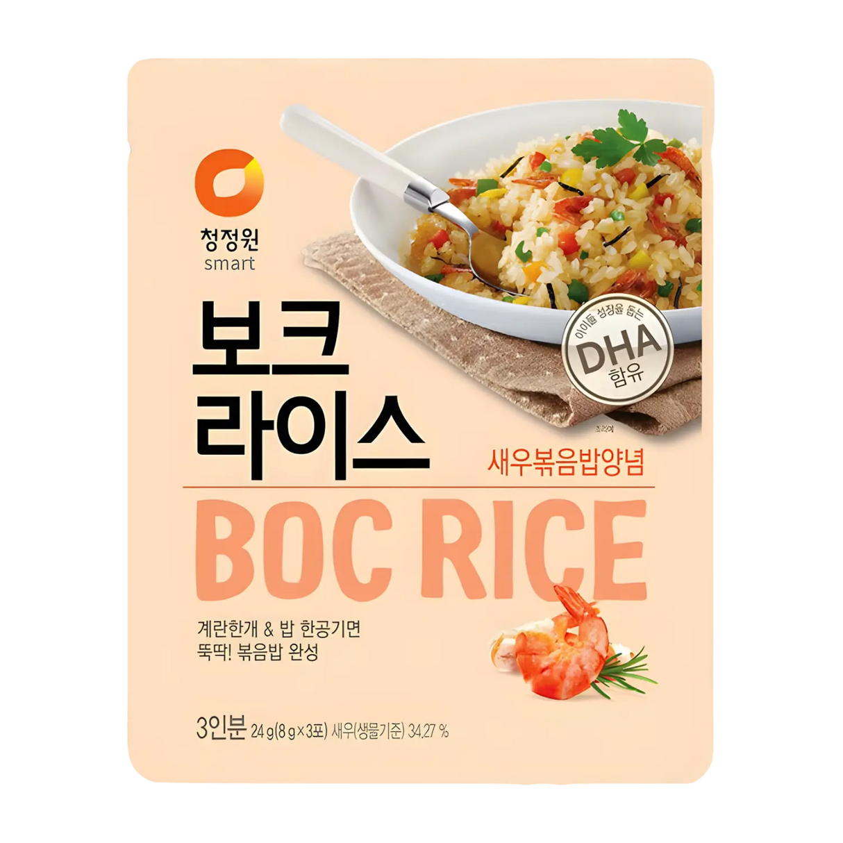 Chung Jung One Stir Fried Rice Mate (Shrimp Flavour) 24g