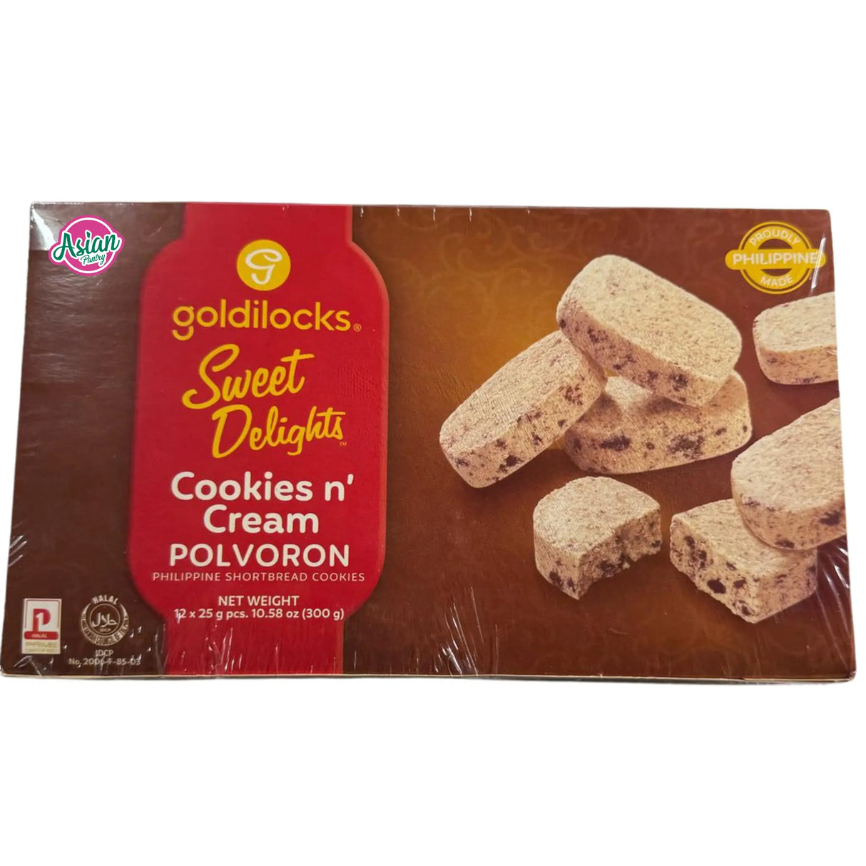 Goldilocks Polvoron Cookies N' Cream 300g