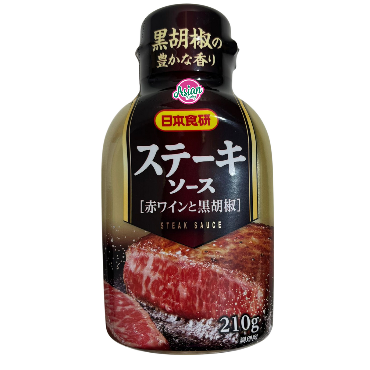 Nihon Shokuken Wain Merah & Sos BBQ Lada Hitam 210g