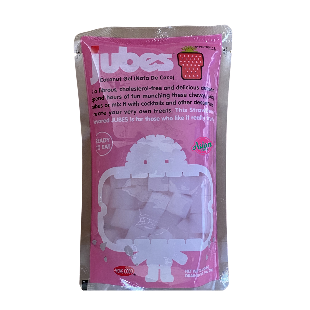 Wong Coco Jubes Strawberry 360g