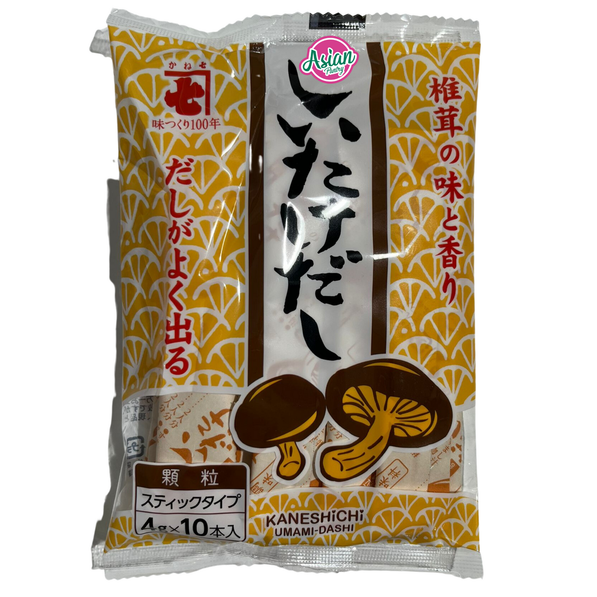 Kaneshichi Shiitake Stock Mushroom Powder Stick 10P