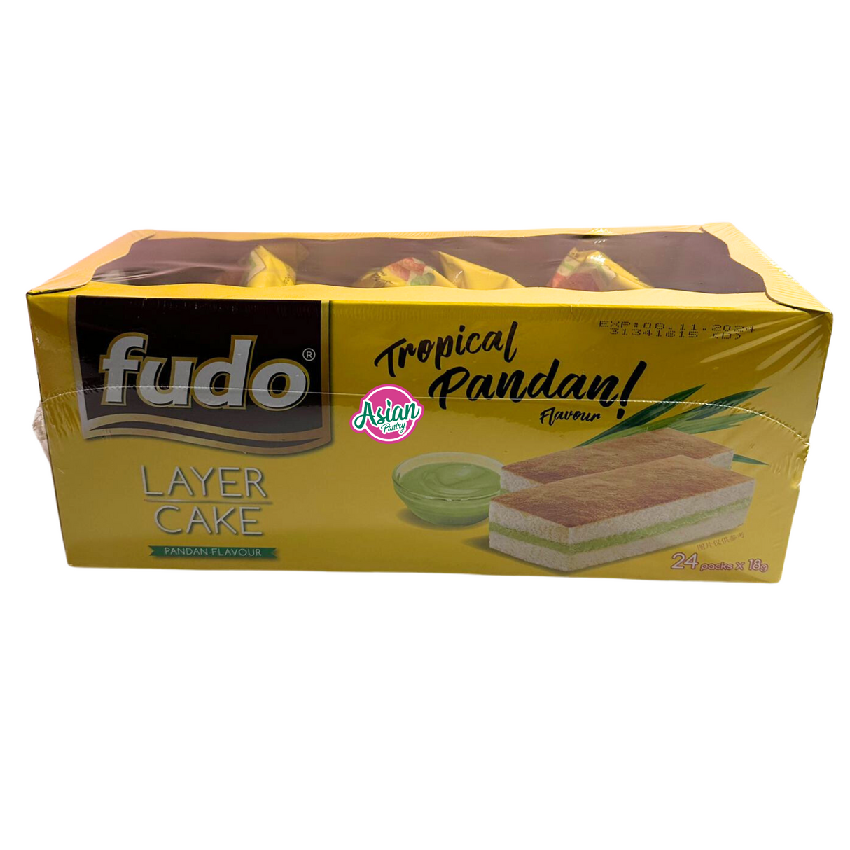 Fudo 热带班兰千层蛋糕 24P 432g